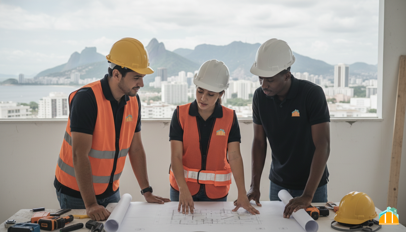 Valadares Construções - Equipe especializada e obras realizadas no Rio de Janeiro